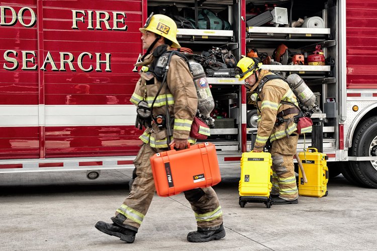 New Peli Air Cases in Yellow, Orange and Grey