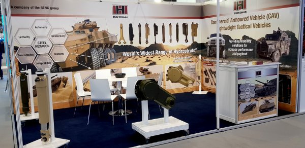 DDA assist Horstman at DSEI 2019